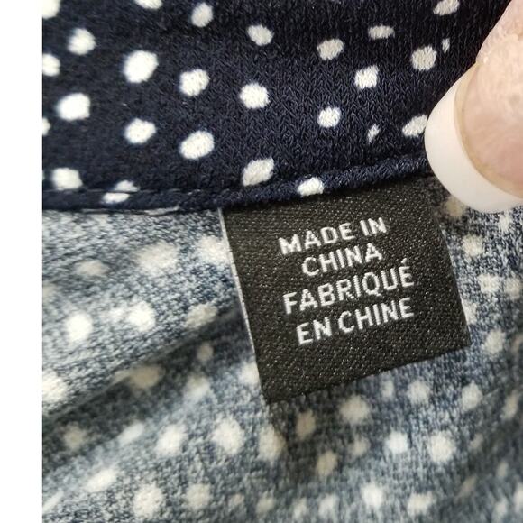 Vero Moda Women's Black Polka Dot Long Sleeve Bodysuit Size Small - Picture 7 of 11